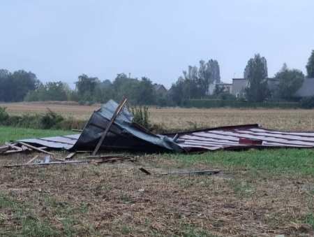 7 interwencji strażaków po nawałnicy