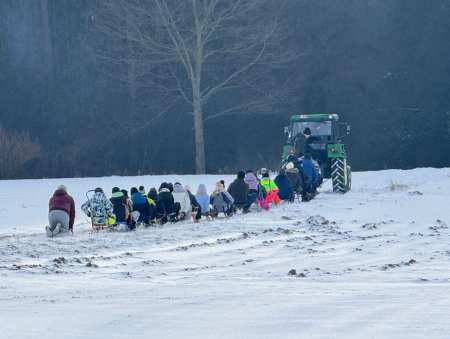 Trzaskające mrozy opanowały Kępińskie