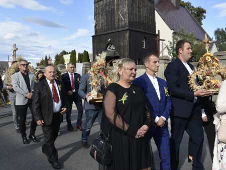 Podziękowanie za plony w gminie Perzów